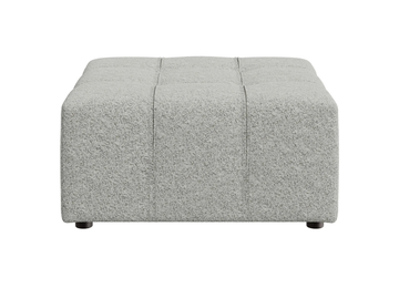 BRESCIA - Square tufted fabric pouf by DÔME DECO - view 2